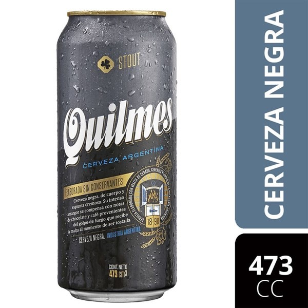 Cerveza Negra Quilmes Stout Lata 473 cc. alt