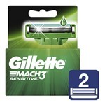 Gillette Repuesto Para Afeitar 3 mach Sensitive 2 Unidades #1
