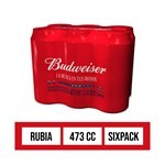 Cerveza Budweiser Música en Lata 473 cc. #1