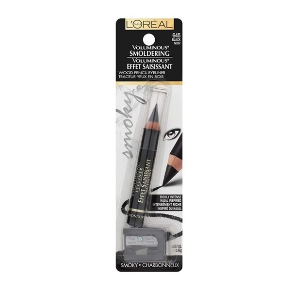 Lápiz Delineador Crayon Voluminous Smoldering 645 Black Noir