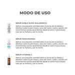 Kit Dermaglós Serum Acido Hialuronico Vitamina C Niacinamida #3