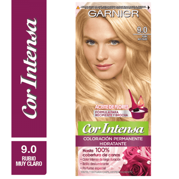 Mini Kit de Coloración Permanente Cor Intensa Tono 9.0 45g