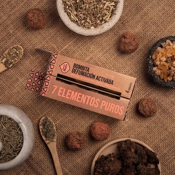 Sagrada Madre Bombitas de Defumación Activada Elementos Puros alt