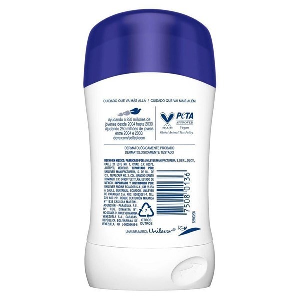 Dove Desodorante Antitranspirante Original en Barra 53 gr alt