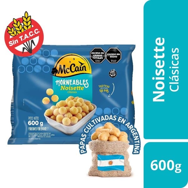Papas Mc Cain Noissete 600 xg