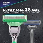 Gillette Repuesto 3 mach Sensitive 2 un Gilette #10