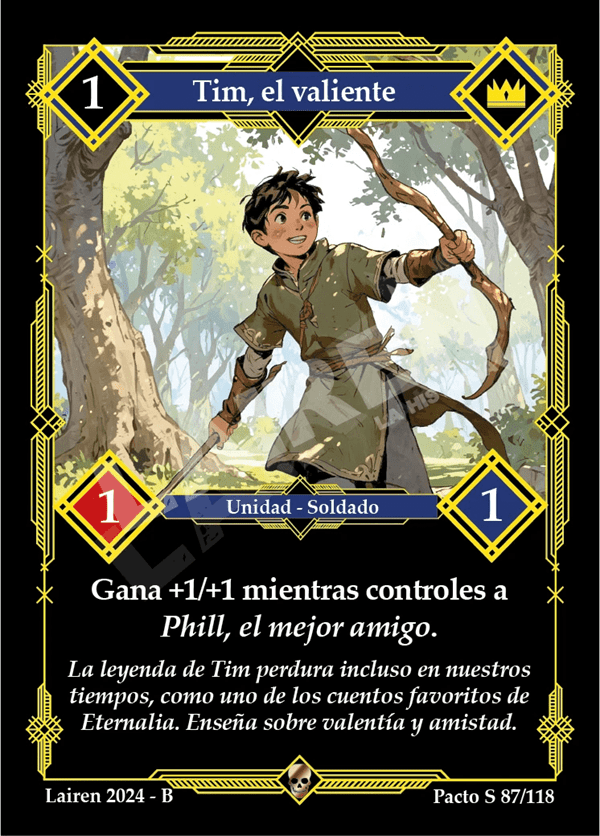 087 Tim, El Valiente - Coste 1