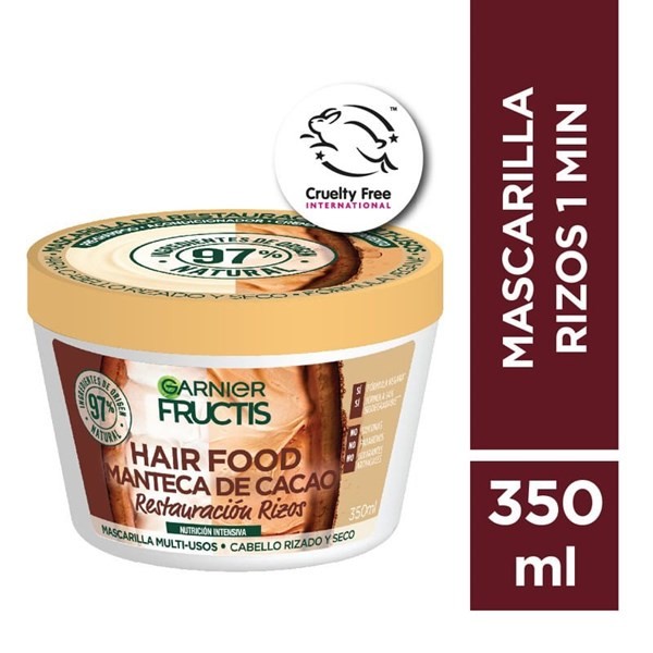 Fructis Mascarilla Hair Food Cacao 350 ml