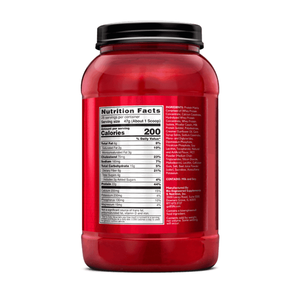 Whey Protein BSN Syntha-6 Sabor Strawberry 1,32kg alt