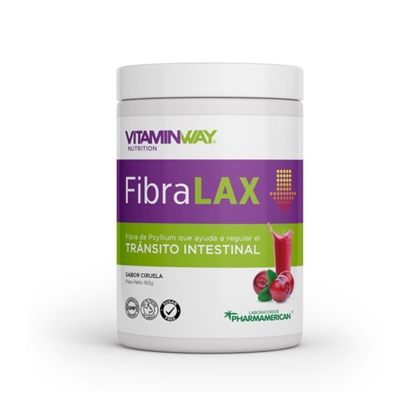 Vitamin Way Suplemento Dietario Fibralax Ciruela Tránsito Intestinal 183 gr #1