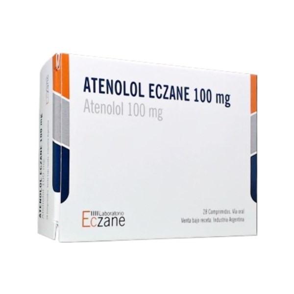 Laboratorio Eczane Pharma Sa Atenolol Eczane Atenolol 100 Mg x 28 Comp #1