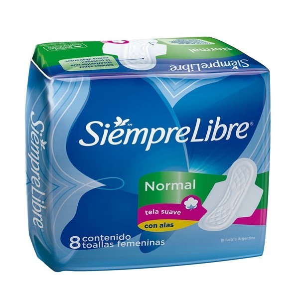 Siempre Libre Normal x 8 Unidades Unico alt