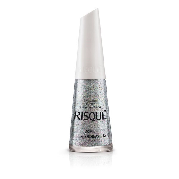 Risque Esmalte de Uñas Metalico 680 As Mil Purpurinas alt