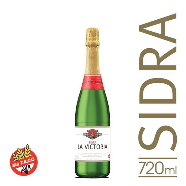 Sidra La Victoria Etiqueta Blanca - 720 Cc #1