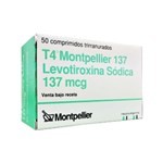 T4 Montpellier Levotiroxina 137 Mcg x 50 Comp #1
