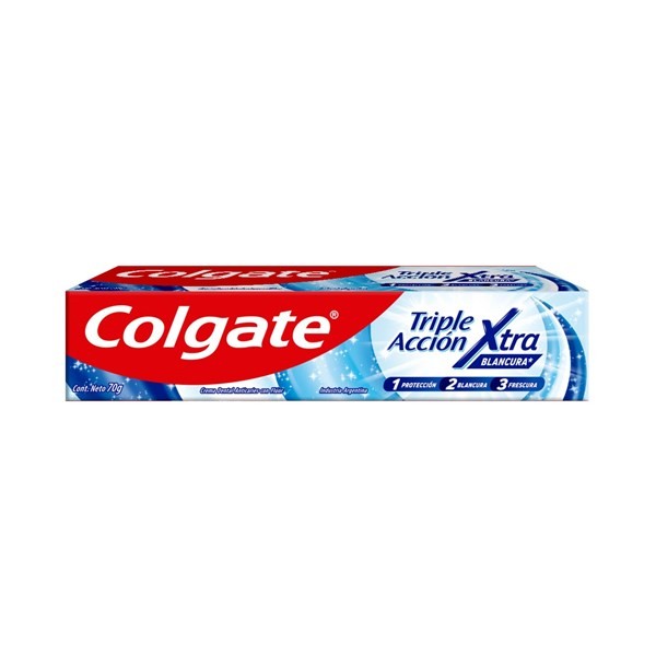 Pasta Dental Colgate Triple Action Extra Whitenin G. 70 G. alt