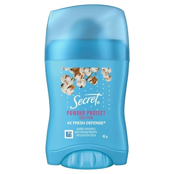 Desodorante Antitranspirante Secret Powder Protect Cotton x 45 g