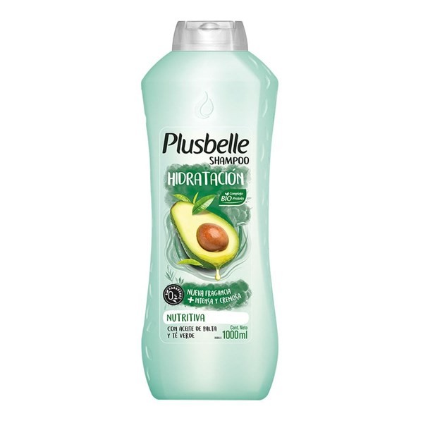 Shampoo Plusbelle Hidratación 1000 ml #1
