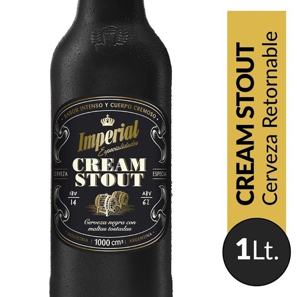 Cerveza Imperial Stout 1lt (hasta 12 unidades) #1
