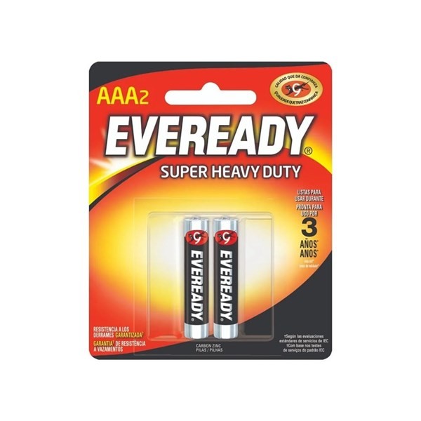 Pilas Eveready Aaa Zn-cl X2 #1