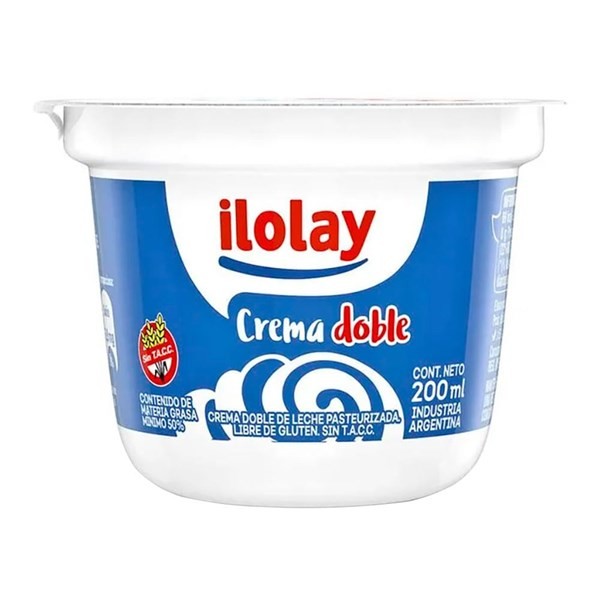 Crema Doble Ilolay 200 ml #1