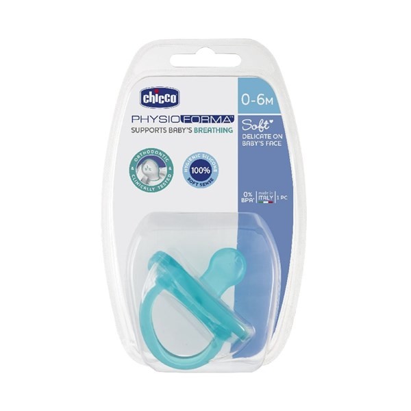 Chupete de Silicona Chicco Physio Soft 0+ Meses alt