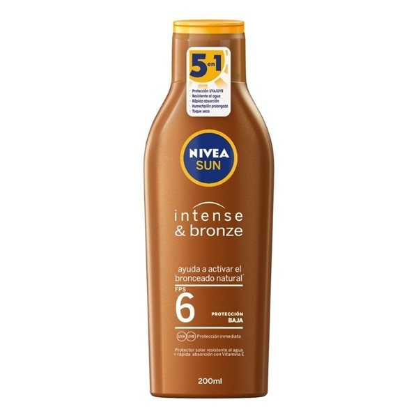 Nivea Protector Solar Bronceador Con Zanahoria Fps 6 200 ml alt