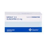 Gador Midax 2,5 Mg Olanzapina x 28 Comp #1