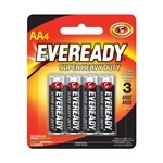 Pilas De Carbón/zinc Eveready Tipo Aa 4 U. #1