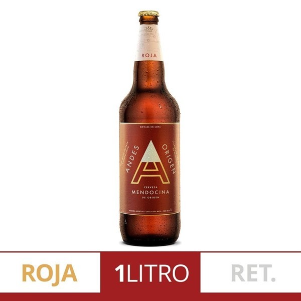 Cerveza Andes Roja Reornable T 1lt
