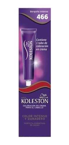 Koleston Coloracion en Crema Single Borgoña Intenso 466 #1