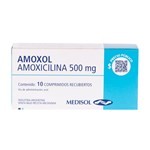 Medisol Amoxol 500 Amoxicilina 500 Mg x 10 Comp #1