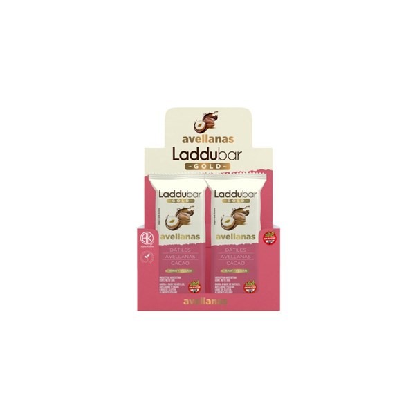Laddubar Barra Gold Avellanas 30 gr (12 Unidades) #1