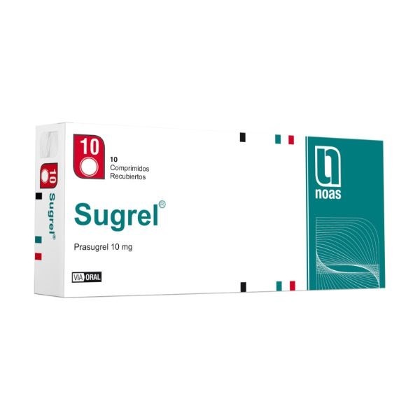 Sugrel 10 Mg | 30 Comprimidos | Prasurgel #1