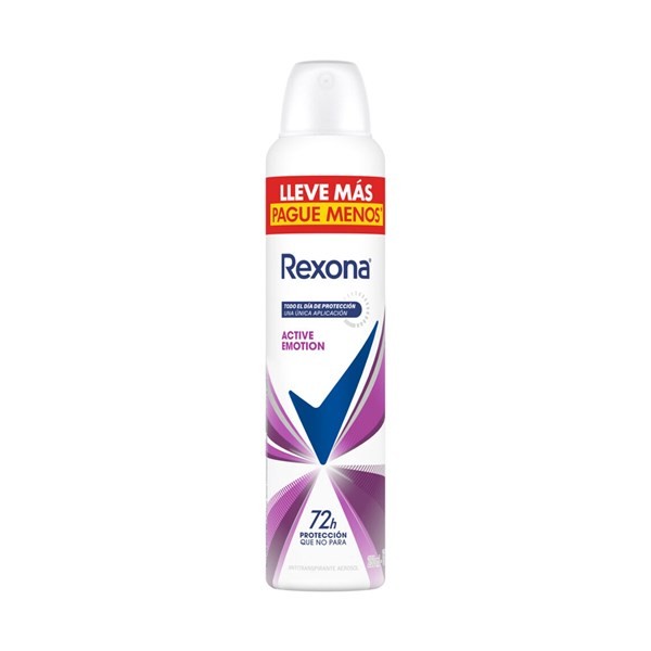 Antitranspirante En Aerosol Rexona Active Emotion 250 Cc. alt