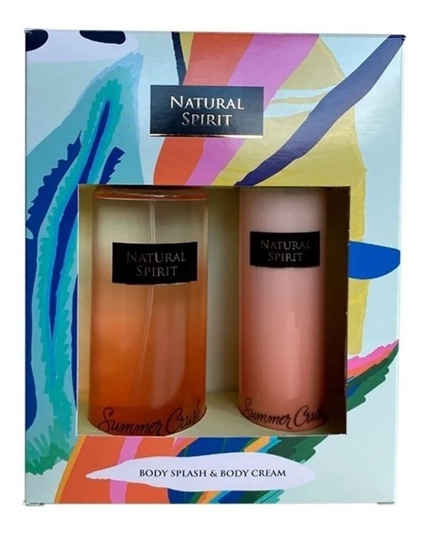 Natural Spirit Body Splash Summer Crush 250 ml + Body Cream 150 ml #1