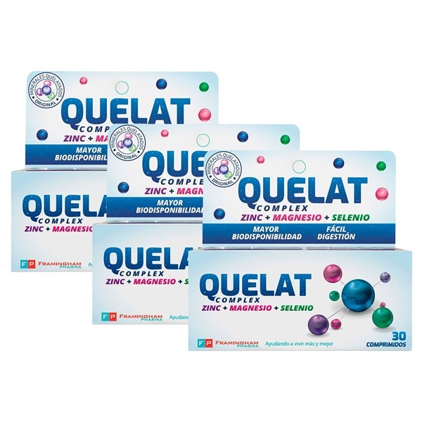 Combo Quelat Zinc + Magnesio + Selenio #1