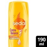 Acondicionador Sedal Crema Balance 190 Ml #1