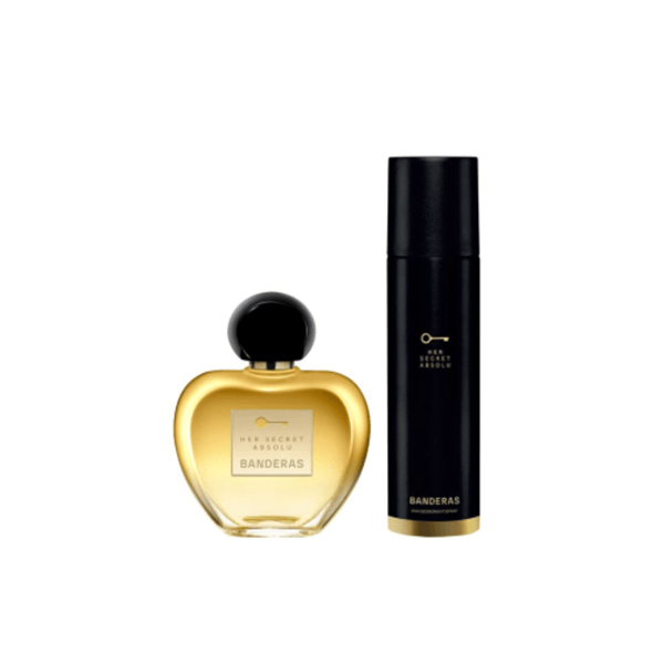 Set Antonio Banderas Secret Absolut For Her Eau de Parfum 80 mil + Desodorante alt