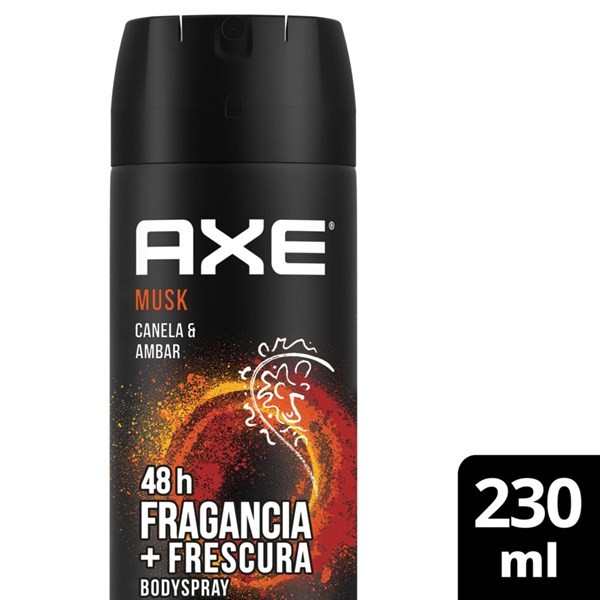 Desodorante Bodyspray Axe Musk 230 cc. #1