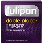 Preservativo Tulipán Doble Placer x 3 un #2