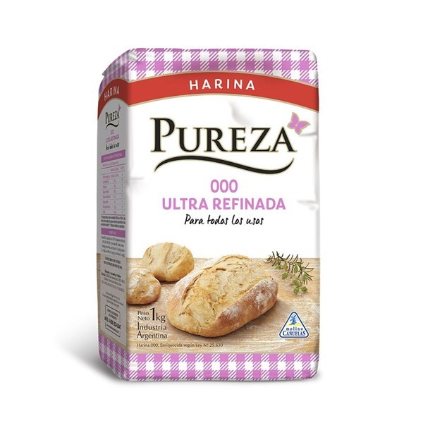 Harina Pureza Ultra Refinada 000 1 kg #1