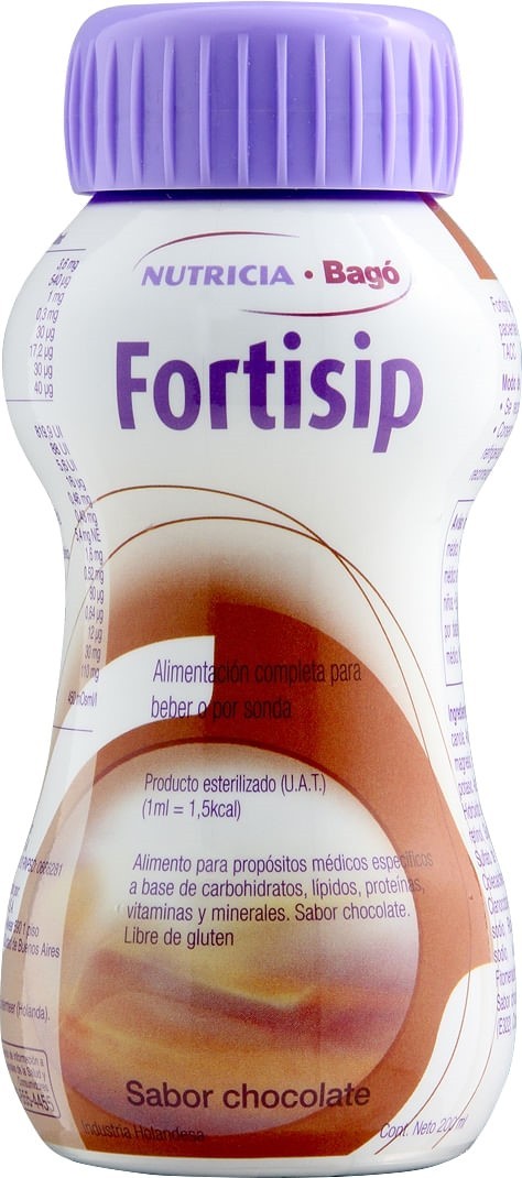 Fortisip Botella x 200 ml. Sabor Chocolate alt