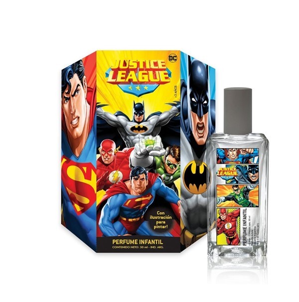 Warner Dc Perfume Liga de La Justicia Hexagonal 50 ml #1