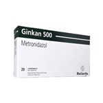 Baliarda Ginkan 500 Metronidazol x 20 Comp Recubiertos #1