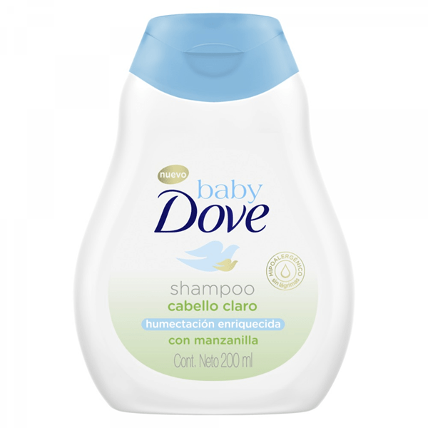 Dove Baby Shampoo Cabello Claro 200 ml