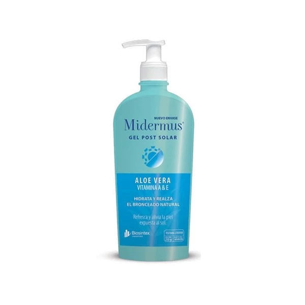 Midermus Gel Post Solar Con Aloe Vera 250 gr