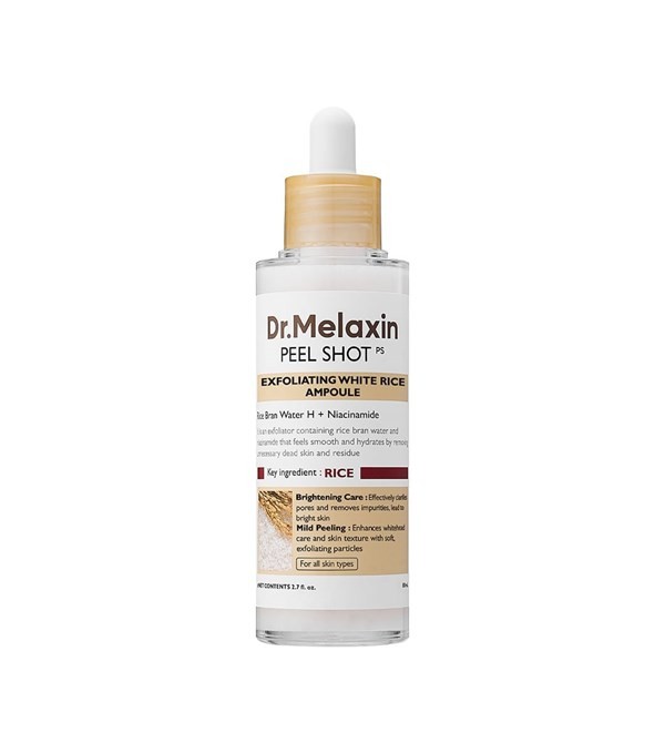 Dr. Melaxin Ampolla Exfoliante E Iluminadora Peel Shot Glow White Rice Ampoule  80 ml #1