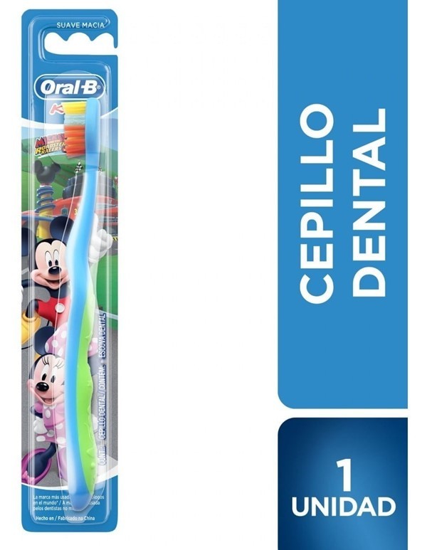 Oral B Kids Mickey Suave 3 Años Cepillo Dental