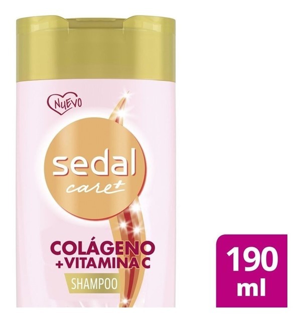 Sedal Shampoo Colageno Y Vitamina C 190 ml